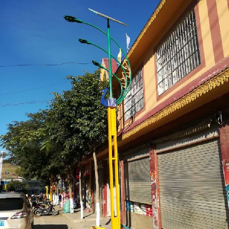 LED太陽能路燈 農村道路照明特色新中式一體化光伏太陽能路燈