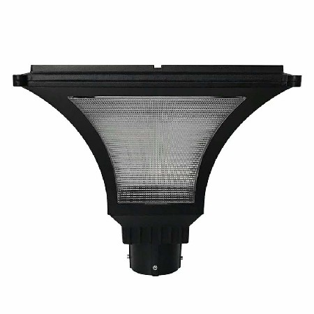 LED太陽能庭院燈公園道路照明簡(jiǎn)約工業(yè)風(fēng)路燈斜魔方3米鋁制廠家