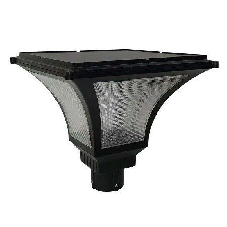 LED太陽能庭院燈公園道路照明簡(jiǎn)約工業(yè)風(fēng)路燈斜魔方3米鋁制廠家