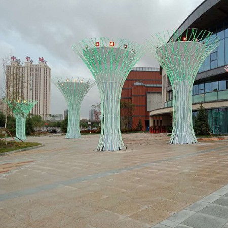 生命之樹不銹鋼大型景觀燈廣場小區(qū)裝飾藝術(shù)造型景觀燈廠家批發(fā)