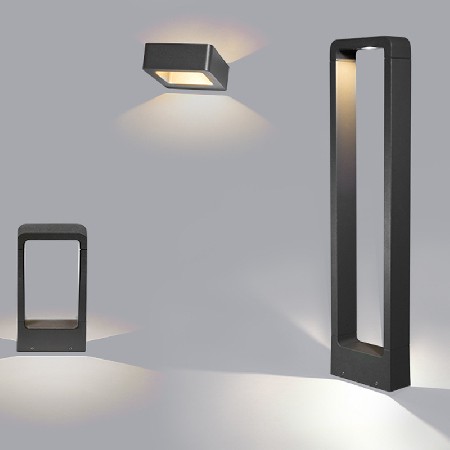 東方之門現(xiàn)代特色LED草坪燈小區(qū)公園草地鋁制戶外草坪燈廠家批發(fā)