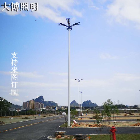 LED高桿燈戶外道路照明球場體育館高亮四火高桿路燈廠家批發