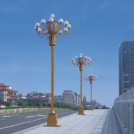 led玉蘭中華燈新中式景觀燈戶外道路照明園林廣場庭院燈廠家批發(fā)